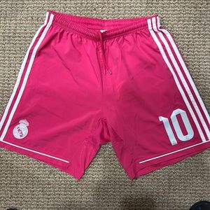Real Madrid Pink soccer shorts